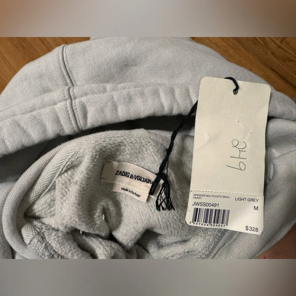 Zadig & Voltaire Spencer Hooded Cotton Graphic Print
Sweatshirt - Picture 9 of 13